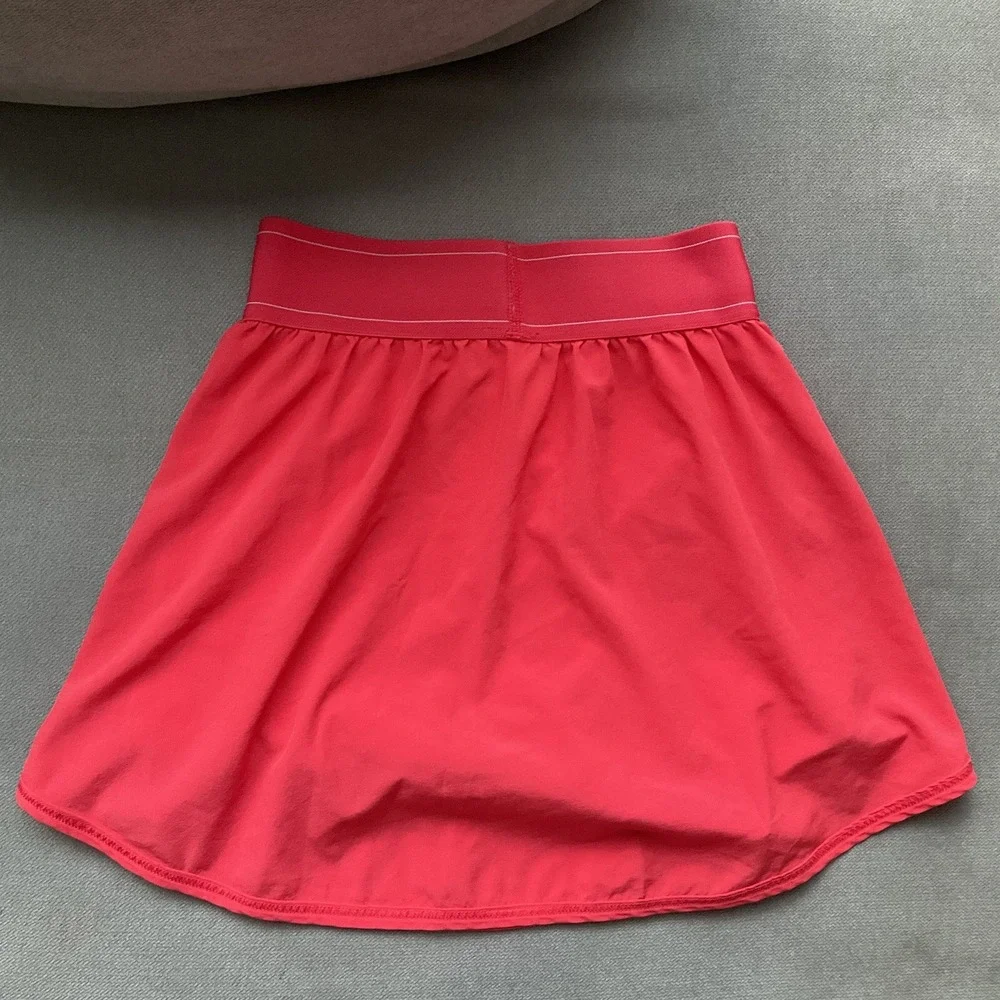 ALO Match Point Tennis Skirt Candy Red